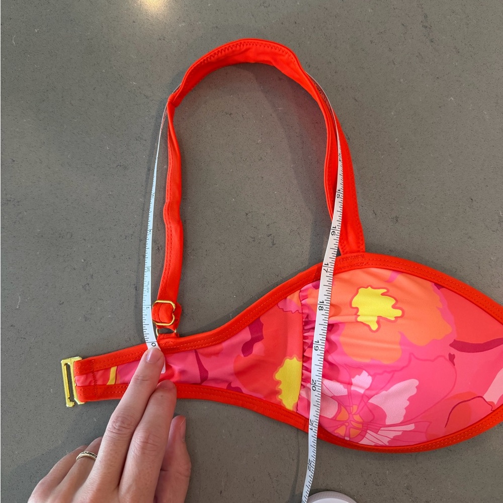 93 Play Street Bridget Swim Top in Floral Fruit Punch - Picture 5 of 9